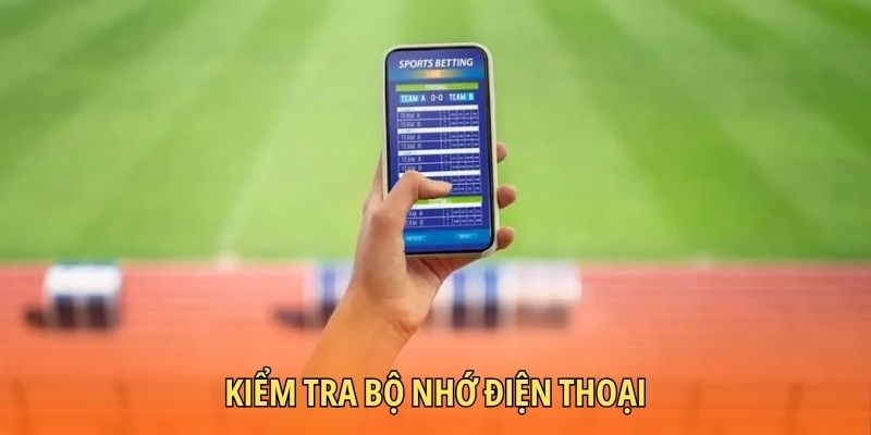 Kiểm tra bộ nhớ điện thoại