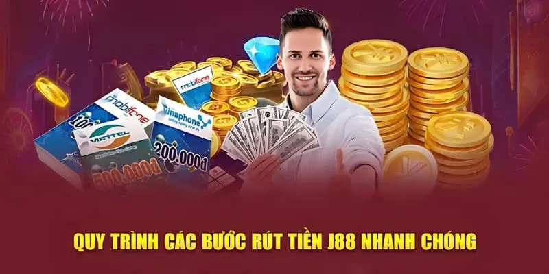 Chỉ dẫn cách rút tiền J88 nhanh trong vài giây
