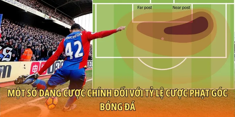 Một số dạng cược chính đối với tỷ lệ cược phạt góc bóng đá